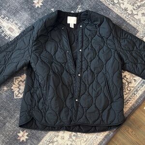 H&M Black Quilted Jacket